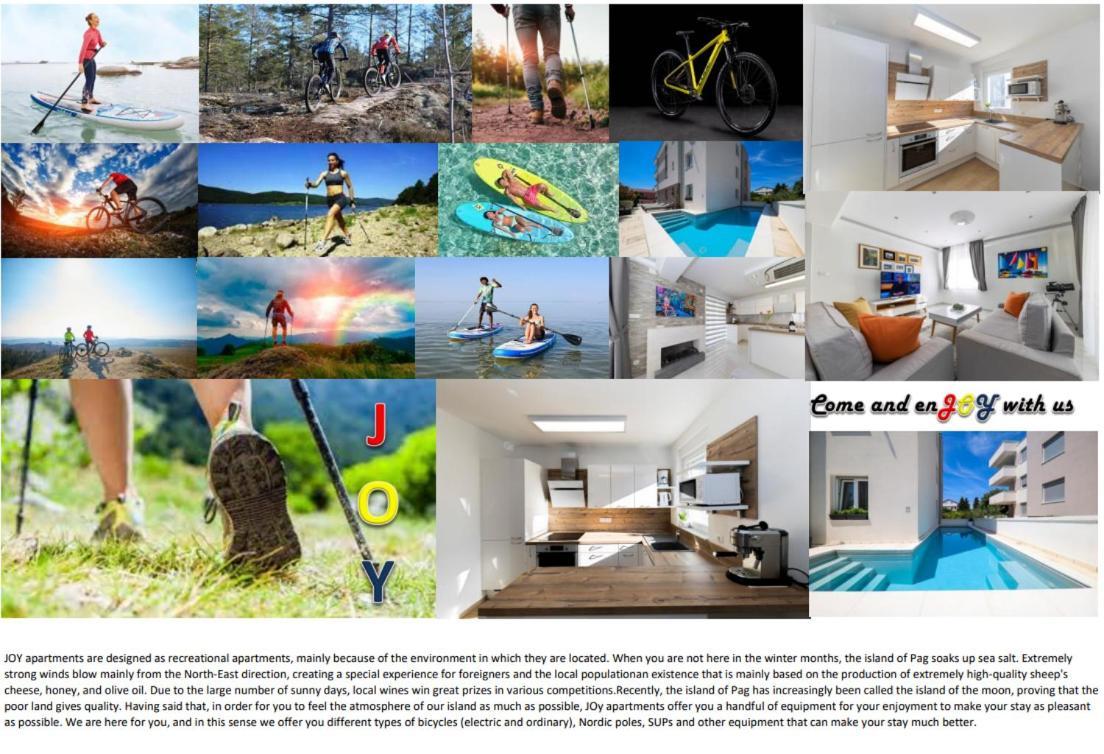Joy 2 Apartment Novalja Εξωτερικό φωτογραφία